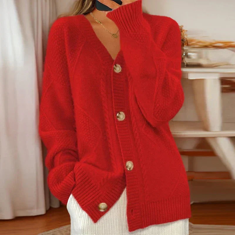 Chloe | Cable-Knit Cardigan