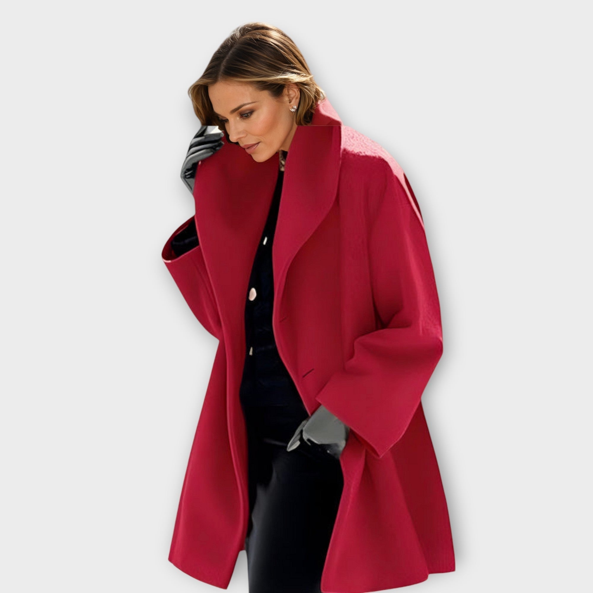 Sadie | Premium Windproof Wool Coat